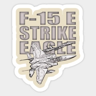 F-15E Strike Eagle Sticker